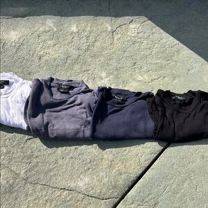 Theory White Short Sleeve Top